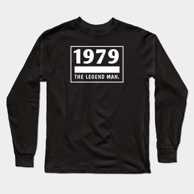 1979 birthday Long Sleeve T-Shirt by BlackMeme94